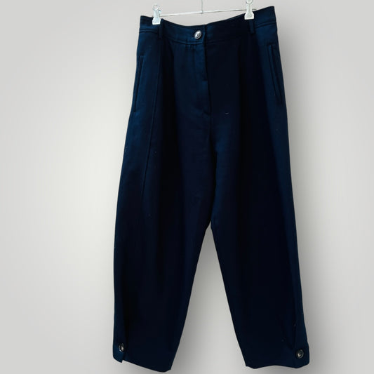ZARA / balloon leg pants in blue / L (3894815365363040856)