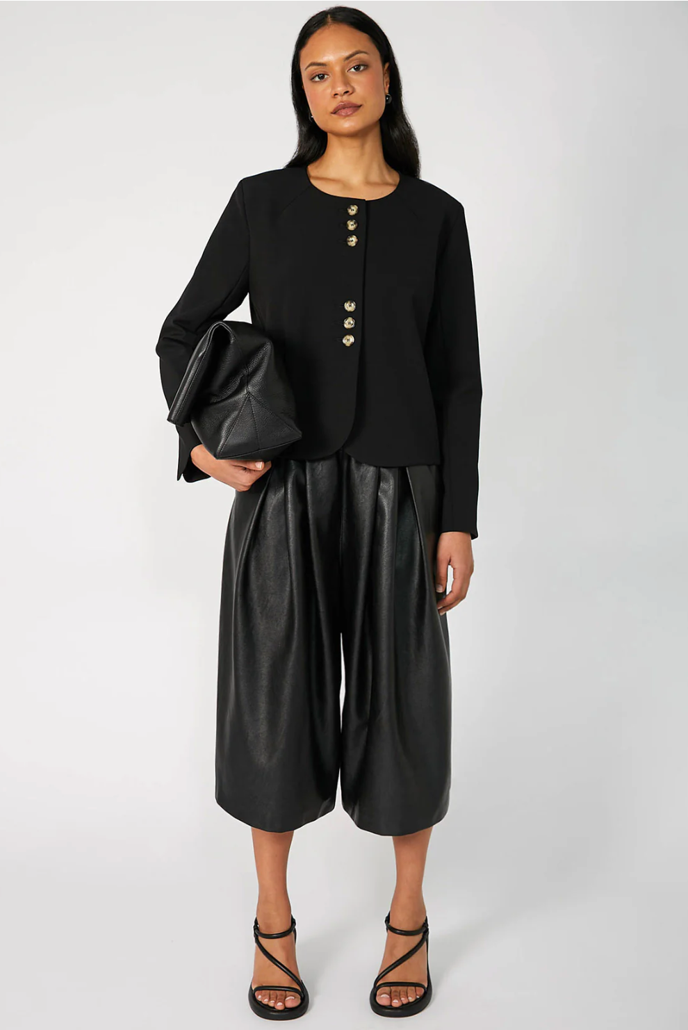 MOOCHI / 'admiral' vegan leather pants / 10 (3894873088063799375)