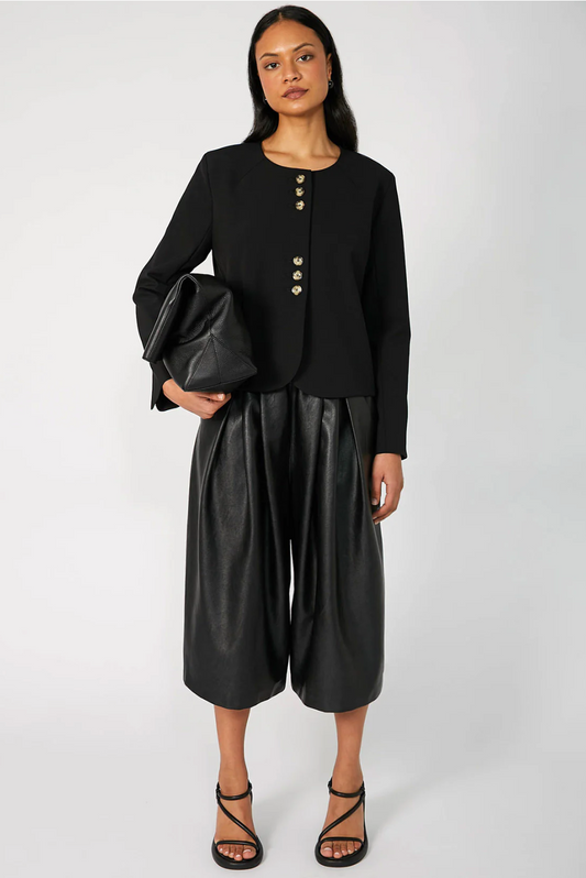 MOOCHI / 'admiral' vegan leather pants / 10 (3894873088063799375)