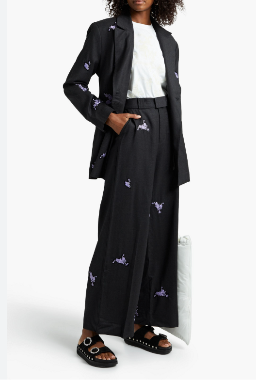 GANNI / wool pants / 38 (3894874199976987565)