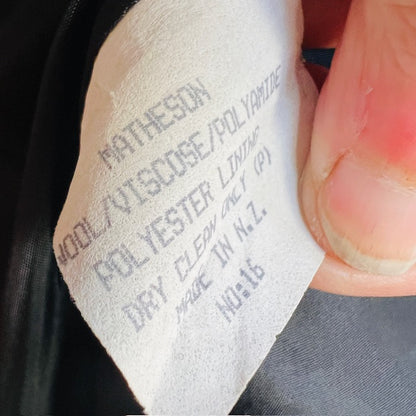 CUTLER / MATHESON wool blazer / 96 / made in nz (3895305142674070927)