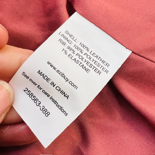 CAPTURE / brick pink leather jacket / 12 (3895305157450836433)