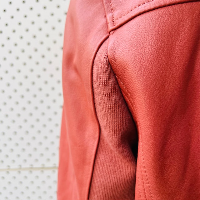 CAPTURE / brick pink leather jacket / 12 (3895305159090257900)