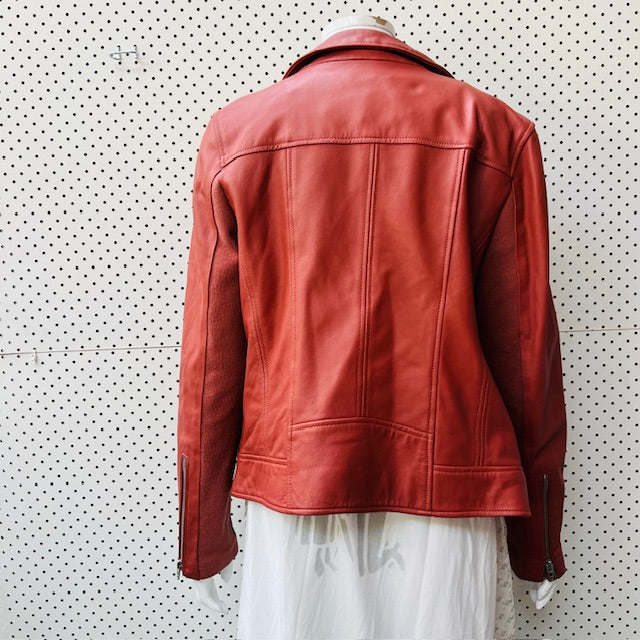 CAPTURE / brick pink leather jacket / 12 (3895305160795597709)