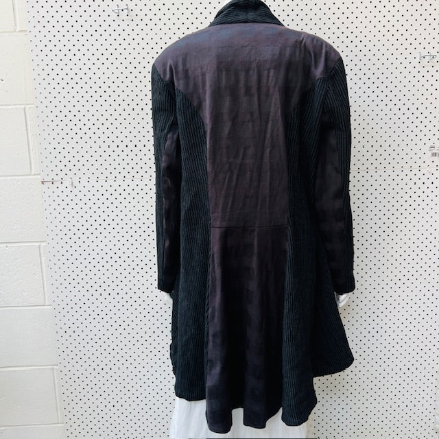 2000s vintage / ANNAH S / wool pea coat / xl / made in nz (3895305184110355204)