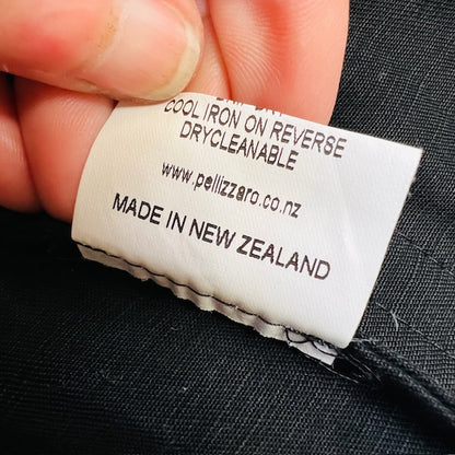 PELLIZZARO / linen blazer / 2xl / made in nz (3895305190654820307)