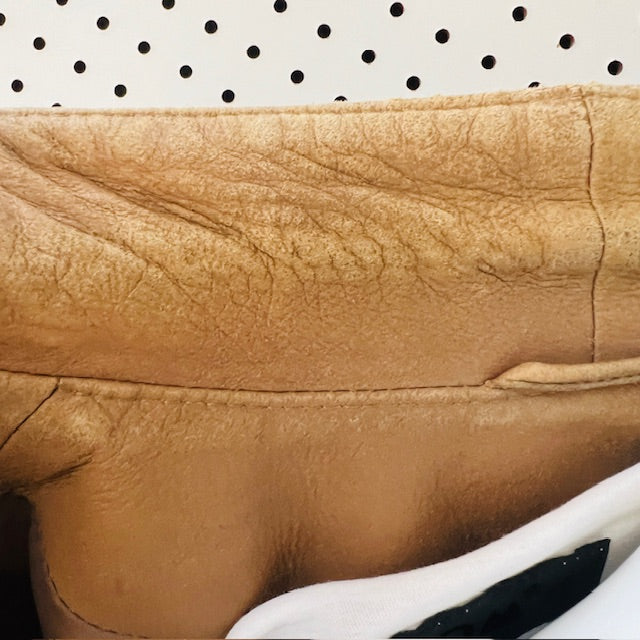 1970s vintage / OUTBACK soft brown leather jacket / L / made in nz (3895305206756239054)