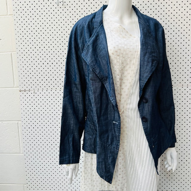 LIANN BELLIS / soft denim jacket / s (3895305228556874172)