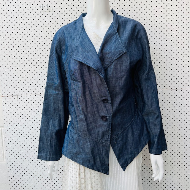 LIANN BELLIS / soft denim jacket / s (3895305244427700471)