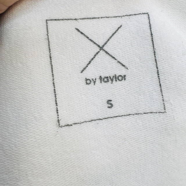 TAYLOR / white dress with kerchief hem / s (3895305247561507174)