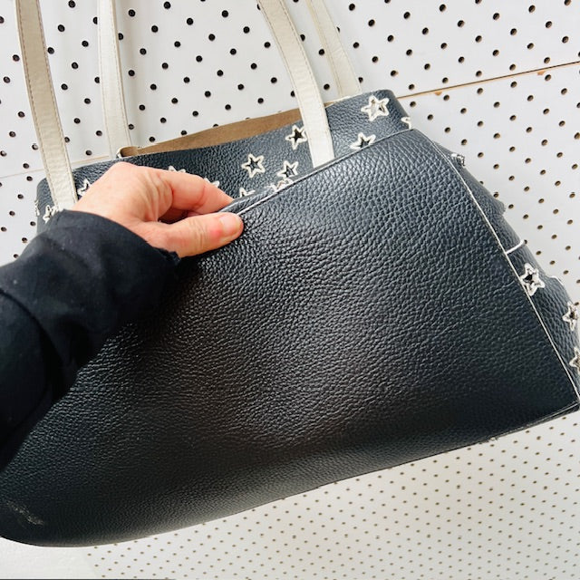 JIMMY CHOO / pimlico star tote / leather / authentic (3895307894273146640)