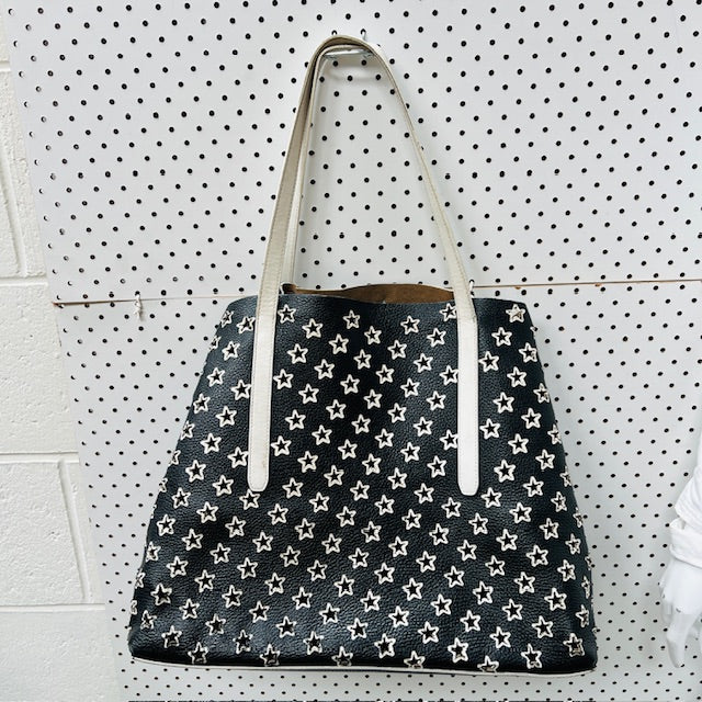JIMMY CHOO / pimlico star tote / leather / authentic (3895307895884525843)
