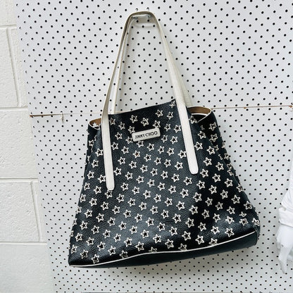 JIMMY CHOO / pimlico star tote / leather / authentic (3895307902448689904)