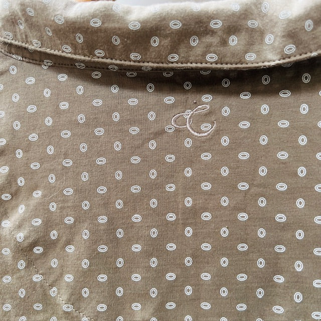 CUTLER + CO/ patterned shortsleeved polo / 2xl (3895387183620692039)
