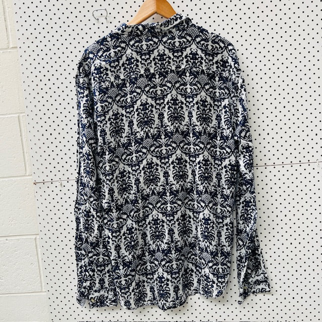 RED SOUL aix en provence / lightweight patterned shirt / 2xl (3895387194210550748)