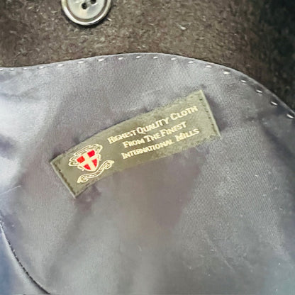 KENT & LLOYD / black cashmere blazer / L (3895387205458284984)