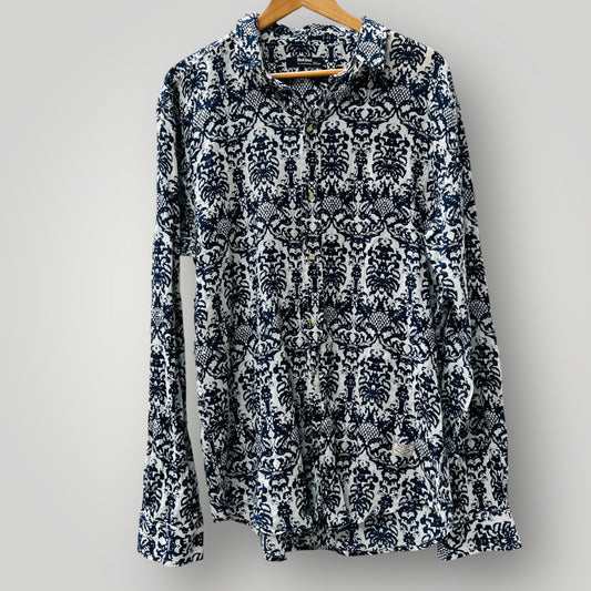 RED SOUL aix en provence / lightweight patterned shirt / 2xl (3895387436133326783)