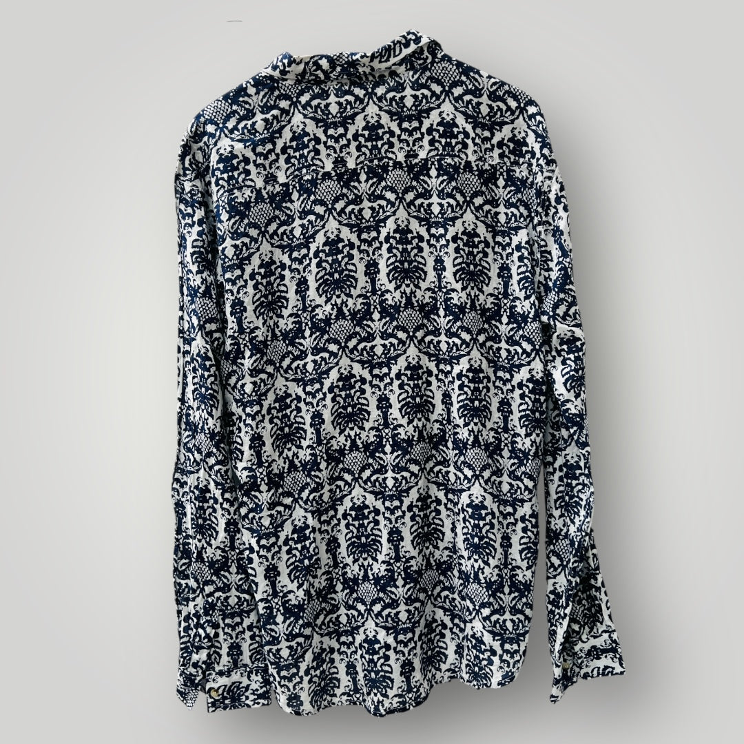 RED SOUL aix en provence / lightweight patterned shirt / 2xl (3895387438452485933)