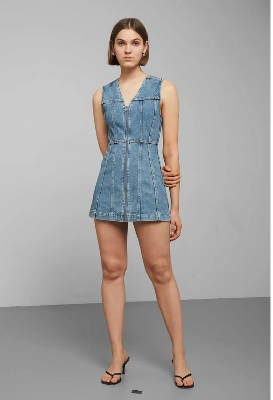WEEKDAY / day denim dress / s (3895466592725546054)