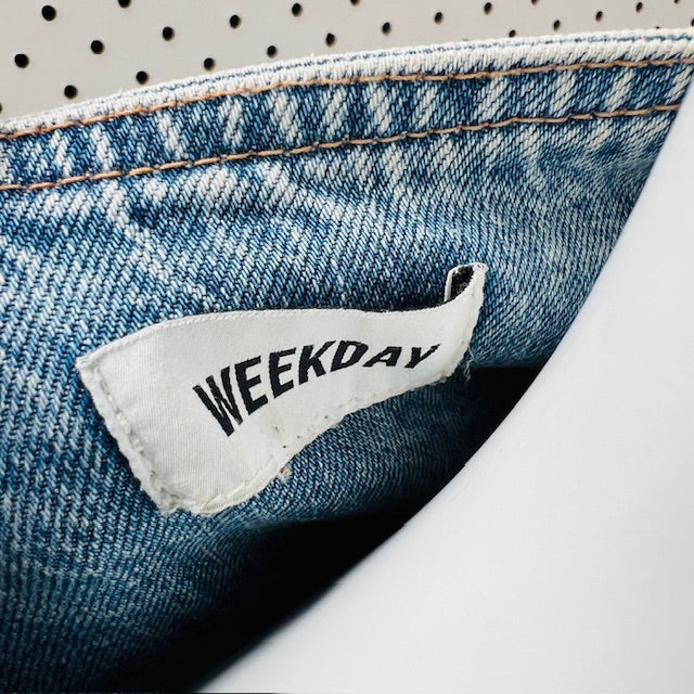 WEEKDAY / day denim dress / s (3895478053576640425)