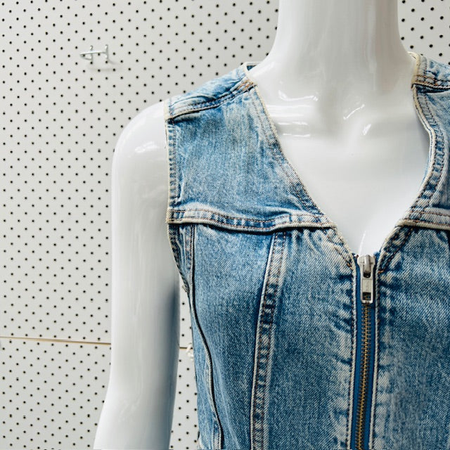 WEEKDAY / day denim dress / s (3895478057555498279)