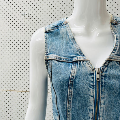 WEEKDAY / day denim dress / s (3895478057555498279)