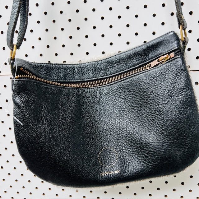 GEORGIA JAY / leather and skin cross body bag (3895478154707691165)
