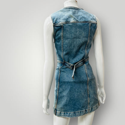WEEKDAY / day denim dress / s (3895478343683849527)