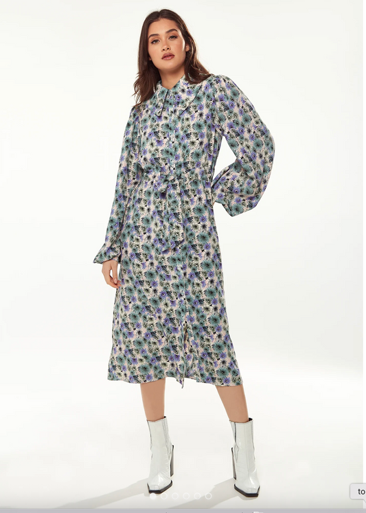 LIQUORISH / floral dress / 12 (3895490726125954424)