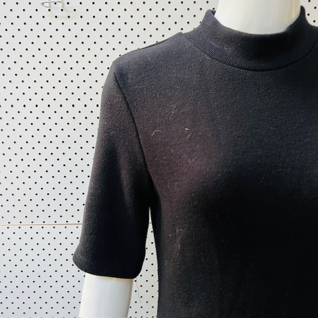 ZARA / dress with fitted top and flared skirt / m (3895559213866592921)