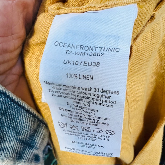 SEASALT CORNWALL / oceanfront tunic / linen / 10 (3895559245524495017)