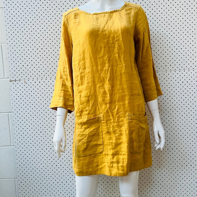SEASALT CORNWALL / oceanfront tunic / linen / 10 (3895559250996665703)