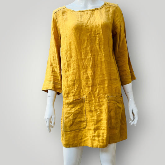 SEASALT CORNWALL / oceanfront tunic / linen / 10 (3895559514277131044)