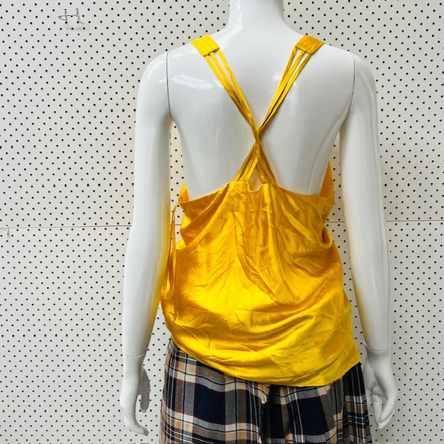 VERONICA BEARD / stewart sunset silk top / s (3895653170427860452)