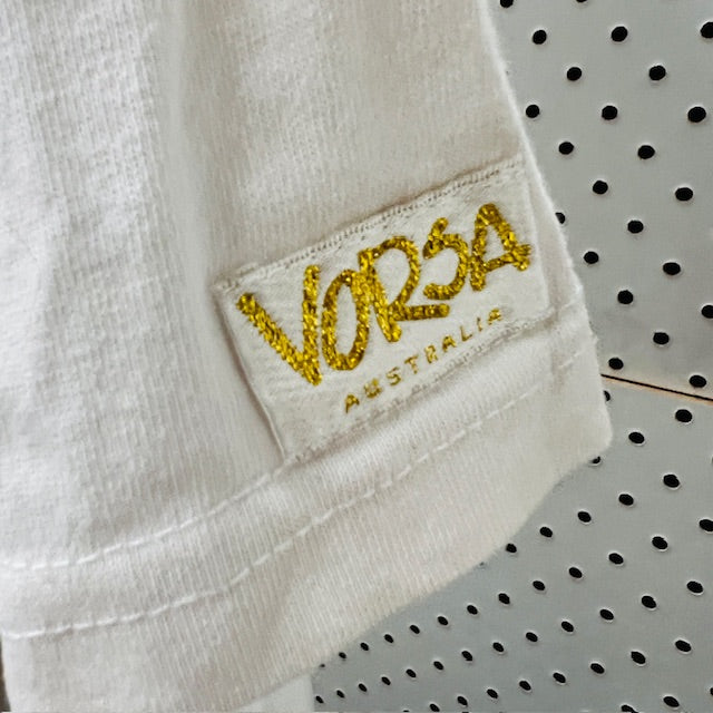 1990s aussie vintage / VORSA / handpainted tee / L (3895653189398207488)