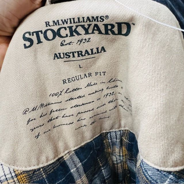 RM WILLIAMS / stockyard / padded barn jacket / L (3895653256378787991)