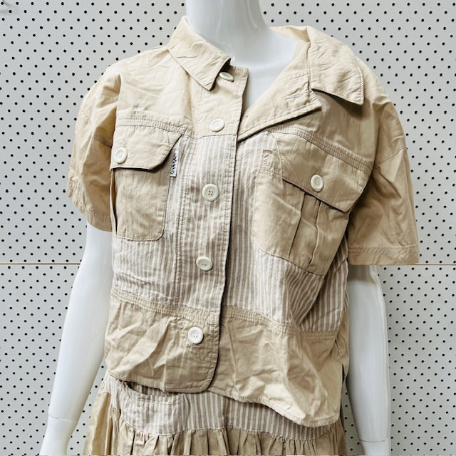 1990s nz vintage / ZAGATO by martin donnithorne / skirt, top and jacket / s (3895653275858331037)