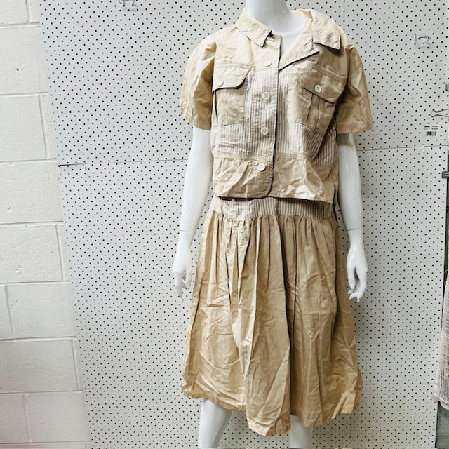 1990s nz vintage / ZAGATO by martin donnithorne / skirt, top and jacket / s (3895653277658945572)