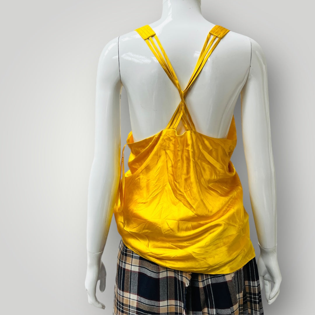 VERONICA BEARD / stewart sunset silk top / s (3895653509434577807)
