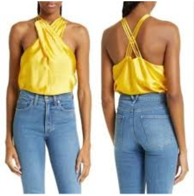 VERONICA BEARD / stewart sunset silk top / s (3895656181764308665)