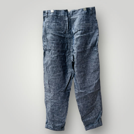 TAYLOR / linen pants / 14 / made in nz (3895915491837994192)