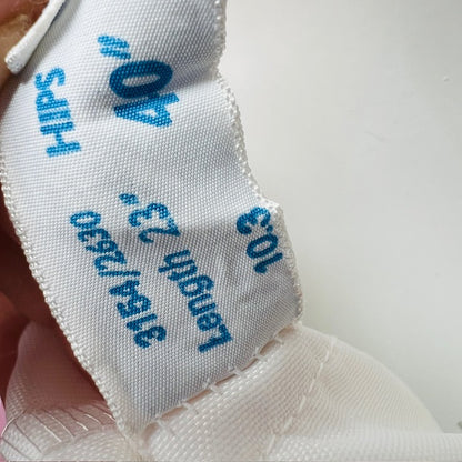 1960s british vintage / ST MICHAEL / stiff nylon half slip skirt / s (3896001204389715719)