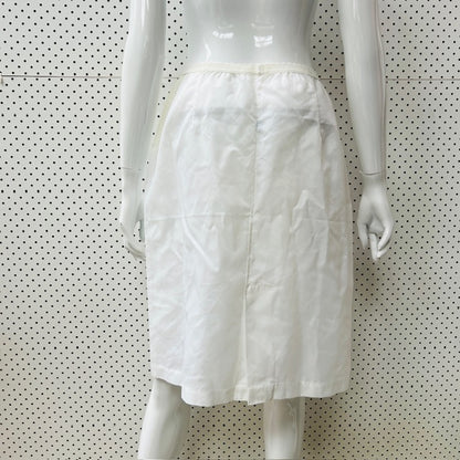 1960s british vintage / ST MICHAEL / stiff nylon half slip skirt / s (3896001218604272648)