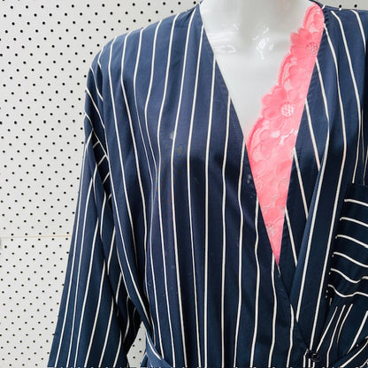 vintage / ST MICHAEL / satin robe / L/XL (3896001292933510063)