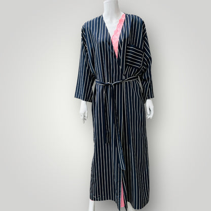 vintage / ST MICHAEL / satin robe / L/XL (3896001970773927530)