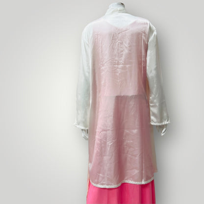 vintage / TRIUMPH / satin robe / L (3896001976944322397)