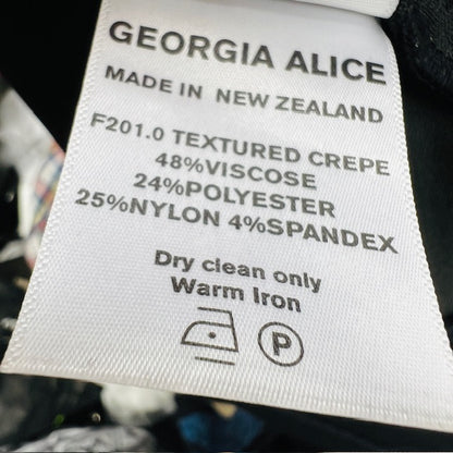 GEORGIA ALICE / textured crepe skirt / 10 / made in nz (3896075967756051346)