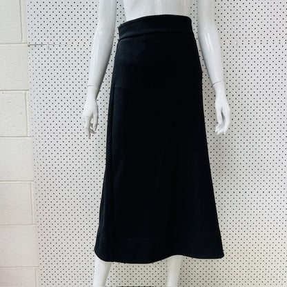 GEORGIA ALICE / textured crepe skirt / 10 / made in nz (3896075976416542404)