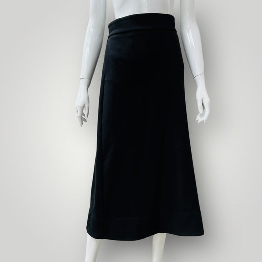 GEORGIA ALICE / textured crepe skirt / 10 / made in nz (3896076107388188903)