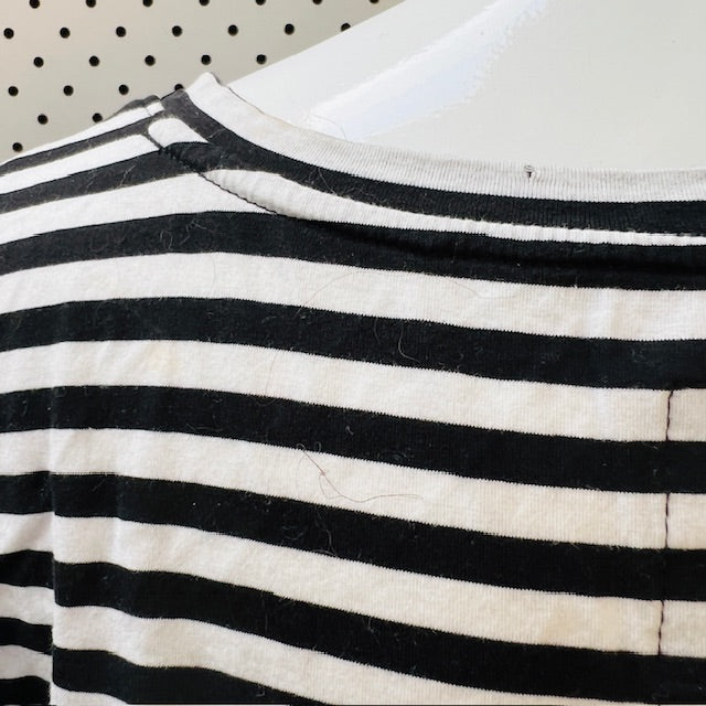 MOOCHI / short sleeved striped dress / s (3896160665390674860)